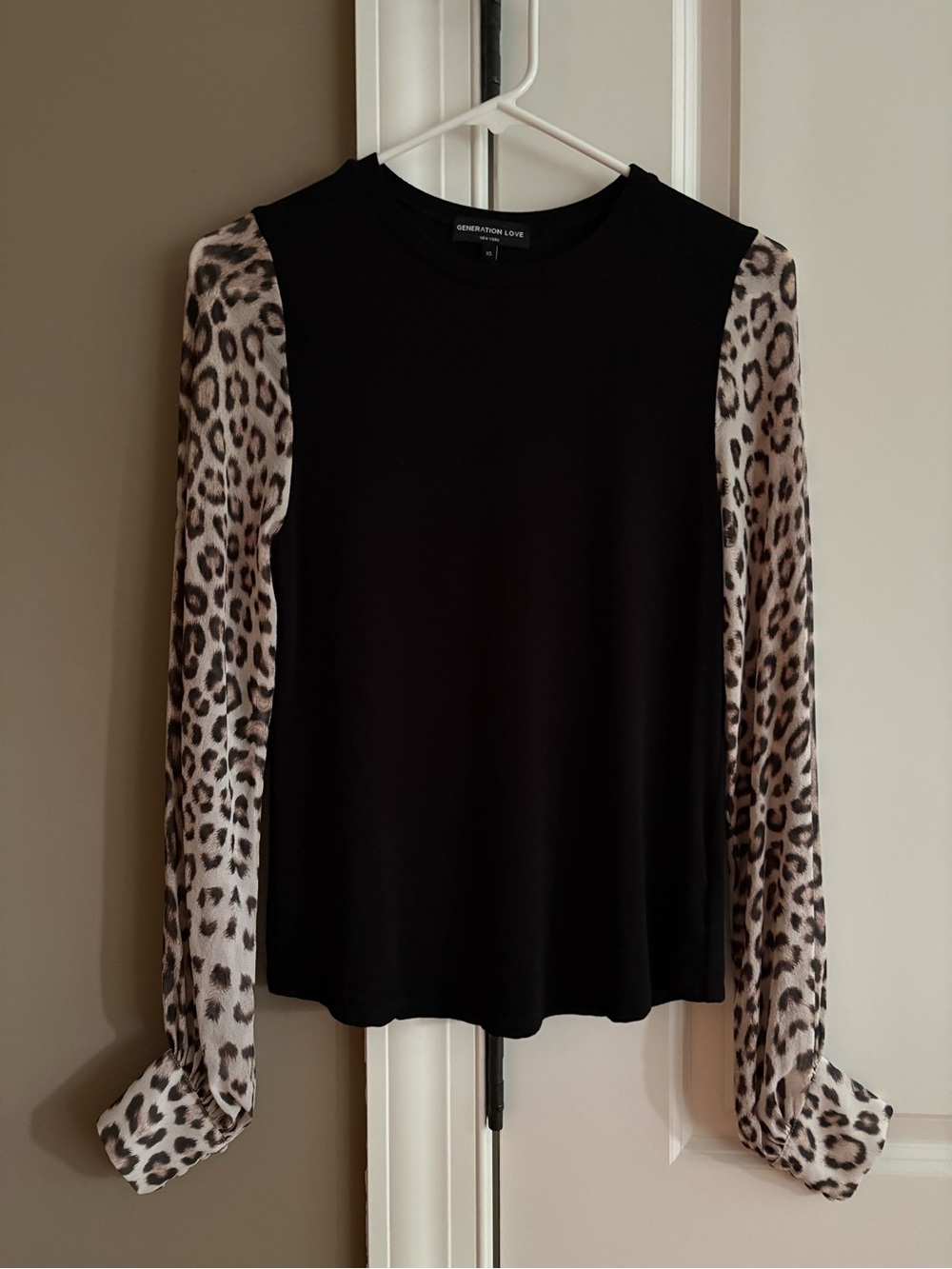Generation Love black silk top